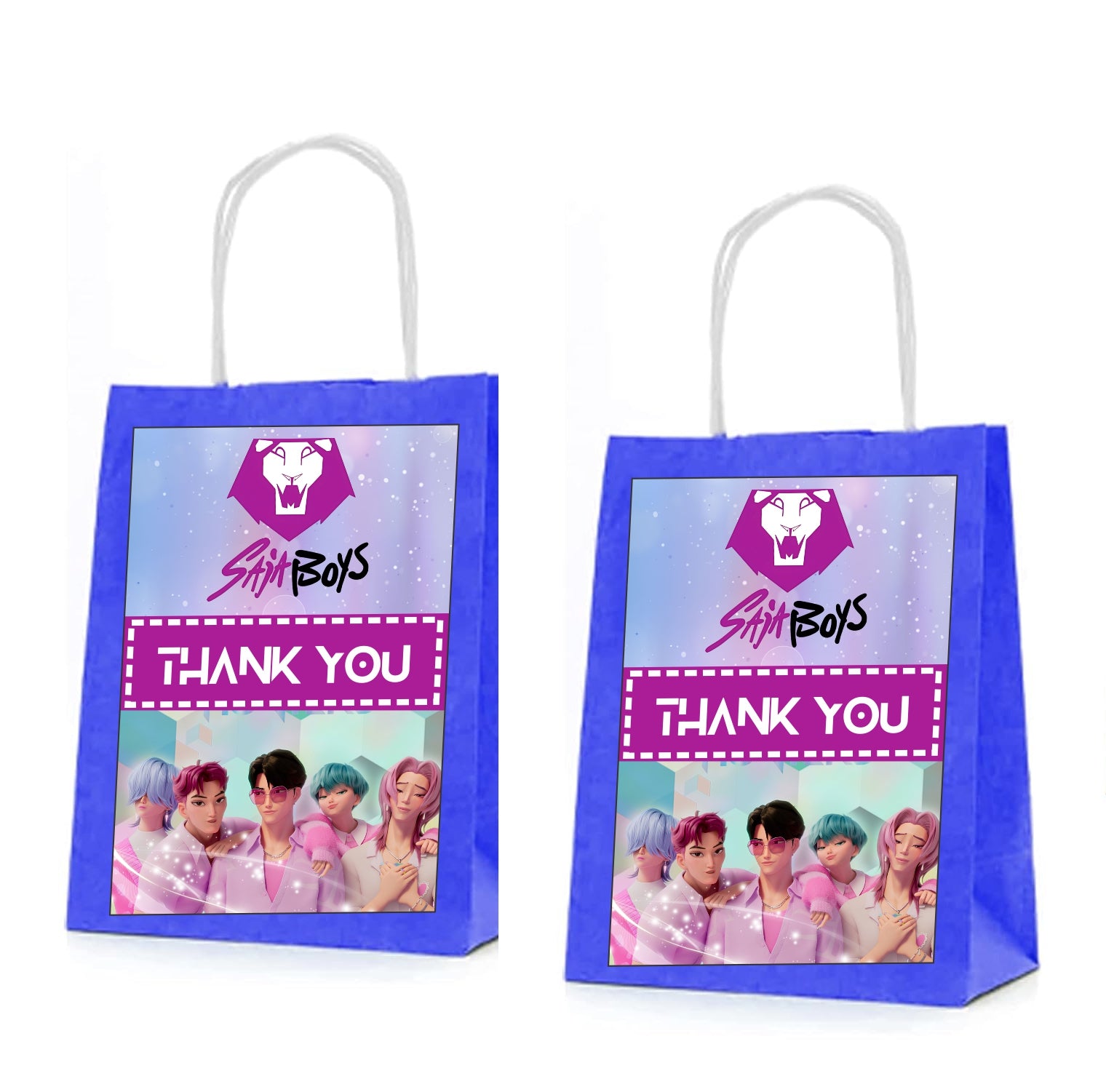 Saja Boys theme Return Gift Bags