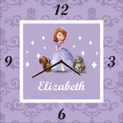 Personalised Sofia the first Enchanted Garden Party Clock THEME PARTIES Pretty UR Party   