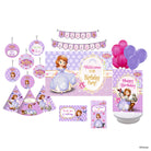 Disney Sofia the first Party Decorations Kit - 80 pieces combo pack THEME PARTIES Pretty UR Party   