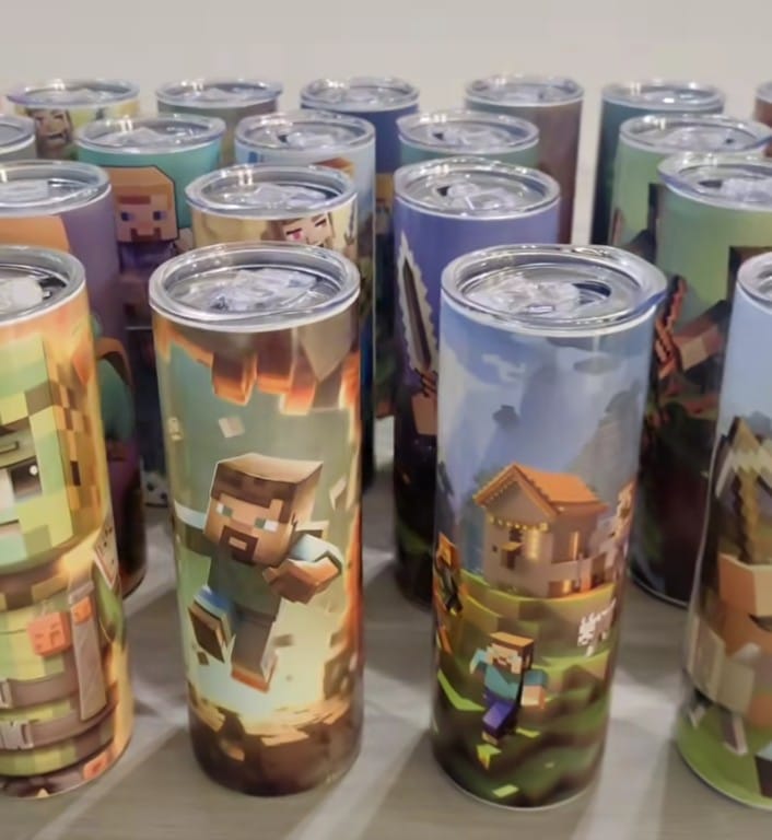 Minecraft Tumblers Return Gift