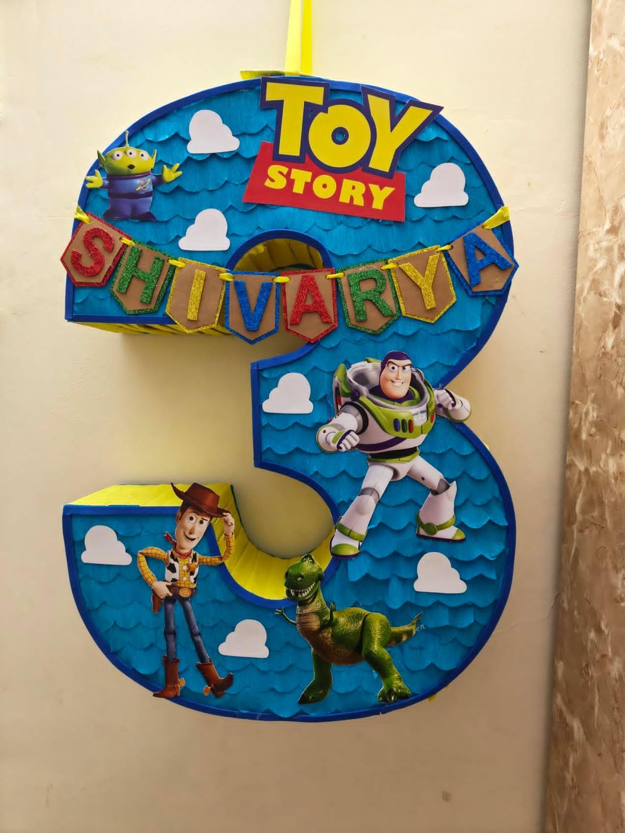 Handcrafted Toy Story Themed Pinata
