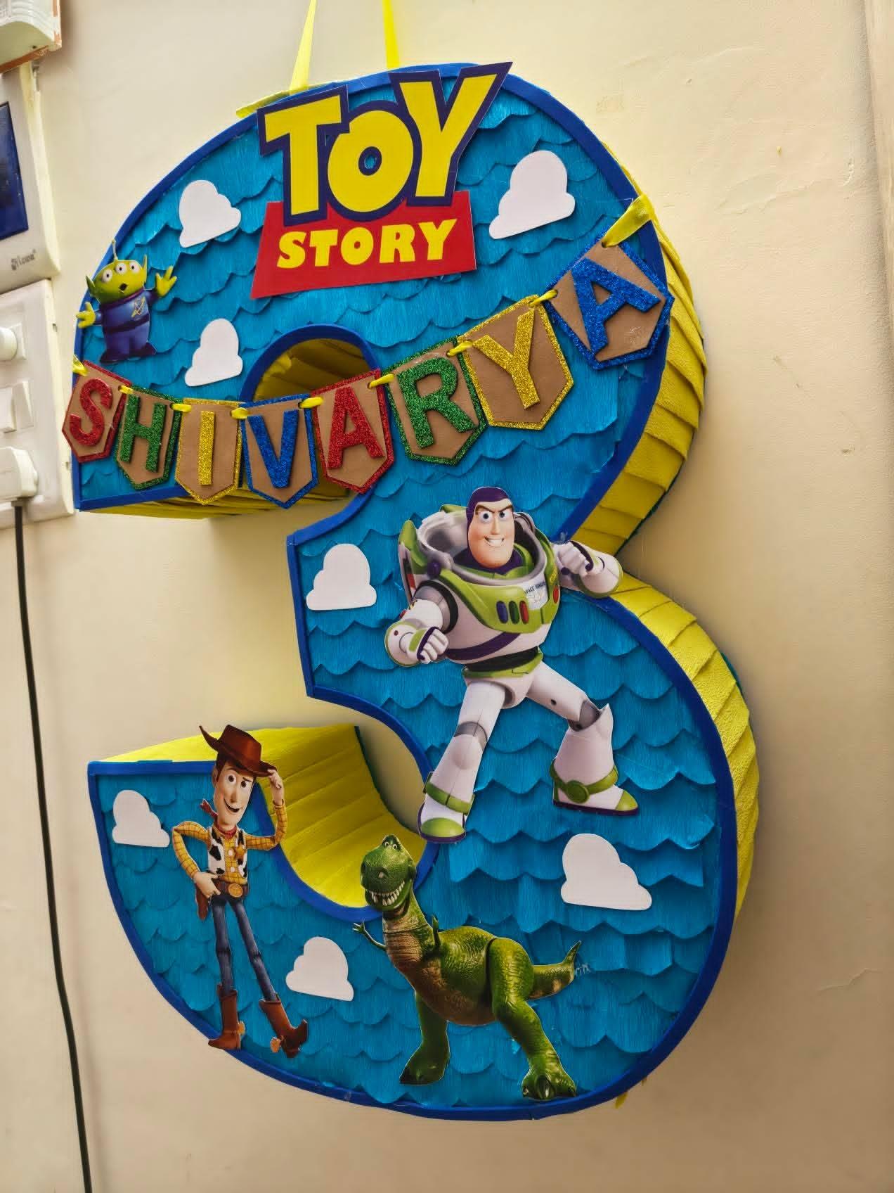 Handcrafted Toy Story Themed Pinata