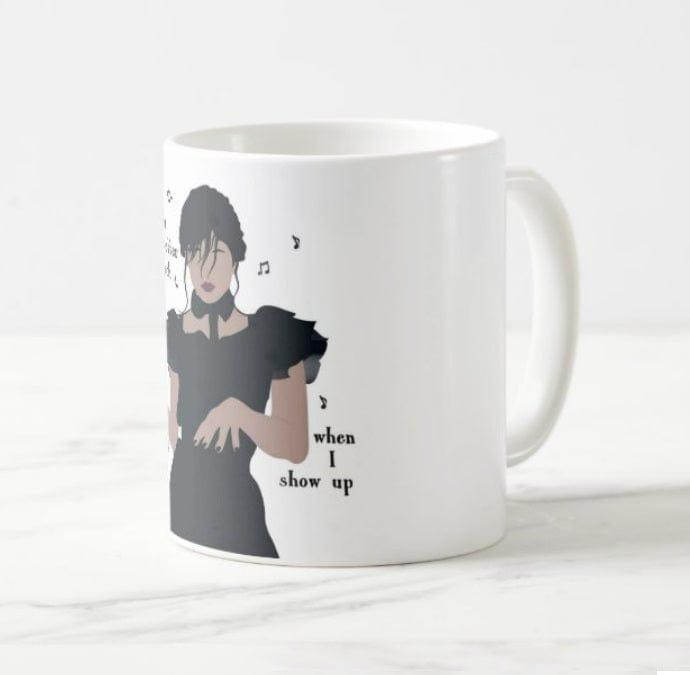 Wednesday Addams Mug THEME PARTIES Pretty UR Party   