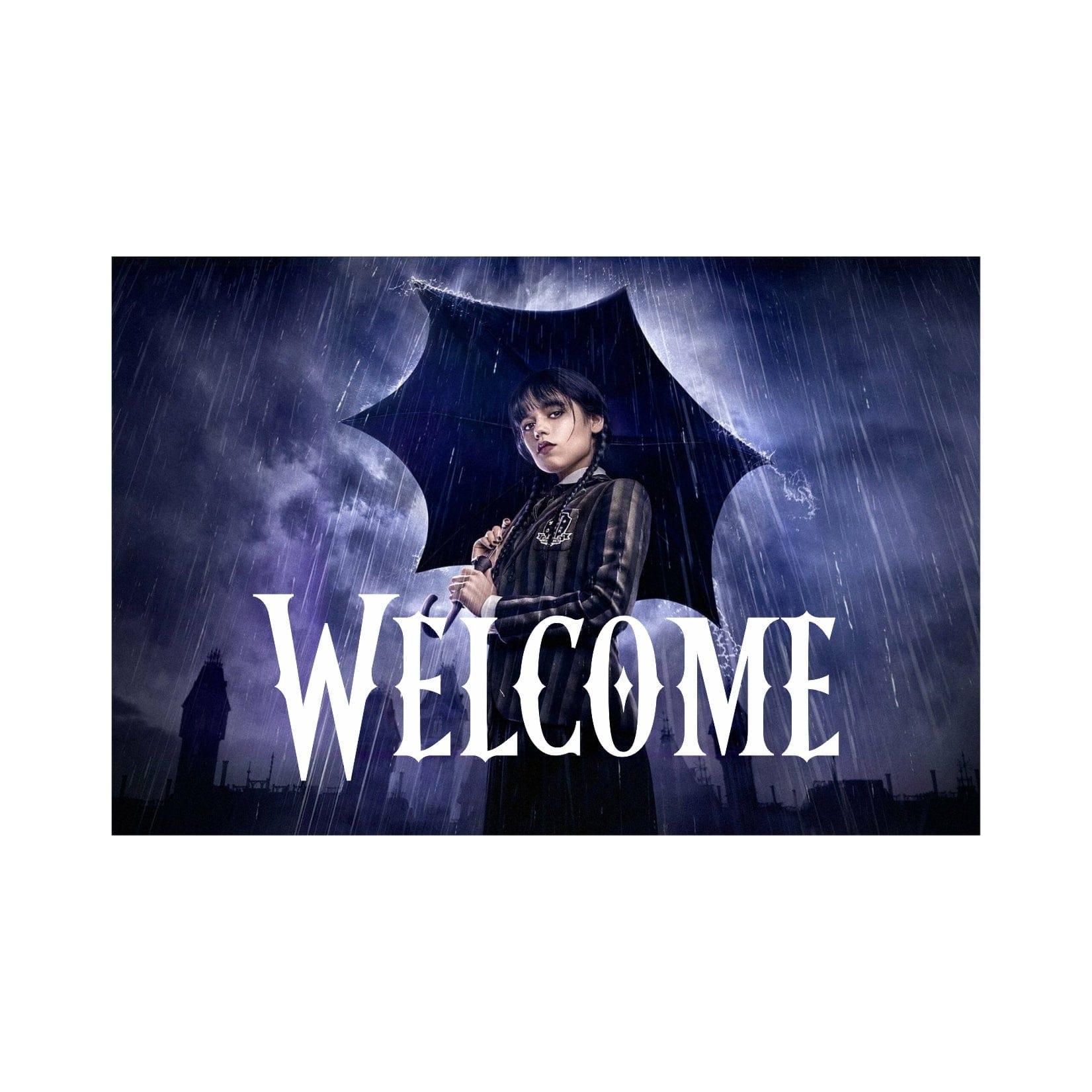 Wednesday Theme Entrance Banner | Wednesday Addams Welcome Poster ...