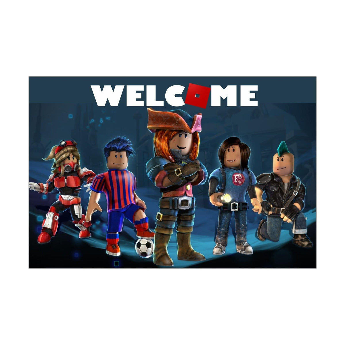 Roblox Theme Entrance Banner | Roblox Welcome Banner – PRETTY UR PARTY