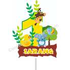 Jungle Cake Topper HANDCRAFTED Pretty UR Party   