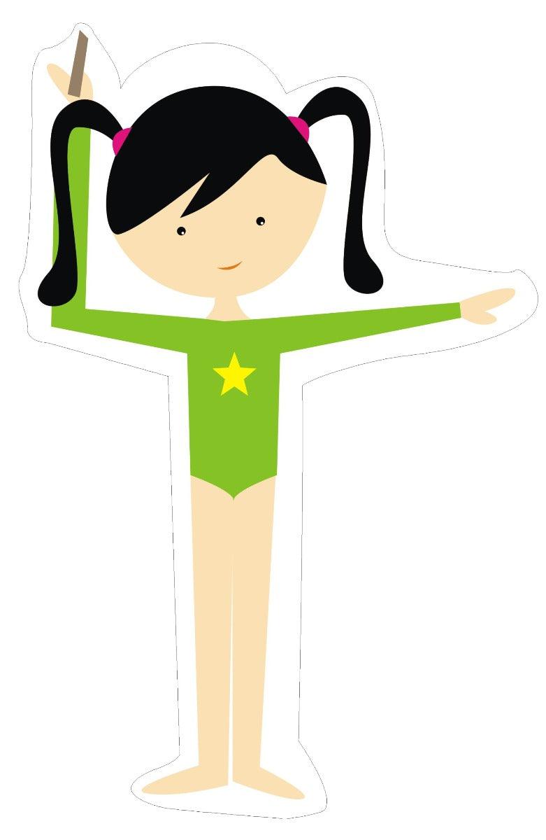 Gymnastics Theme Cutouts THEME PARTIES Pretty UR Party   