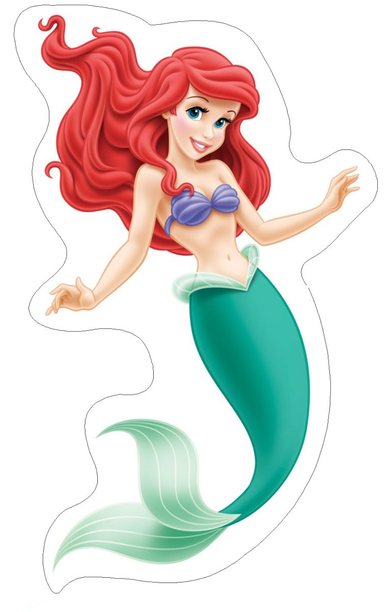 Ariel the Mermaid Theme Cutouts THEME PARTIES Pretty UR Party   