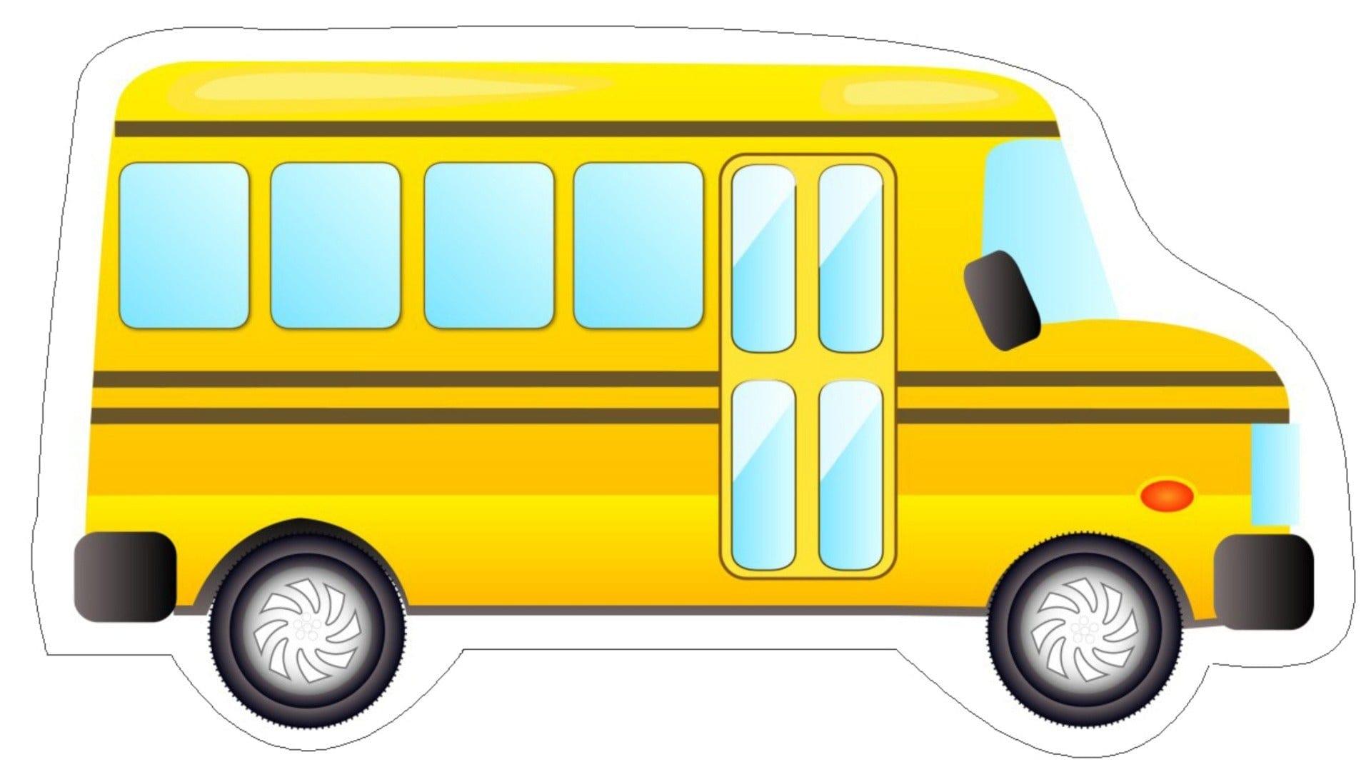 Wheels on the Bus Theme Cutouts THEME PARTIES Pretty UR Party   