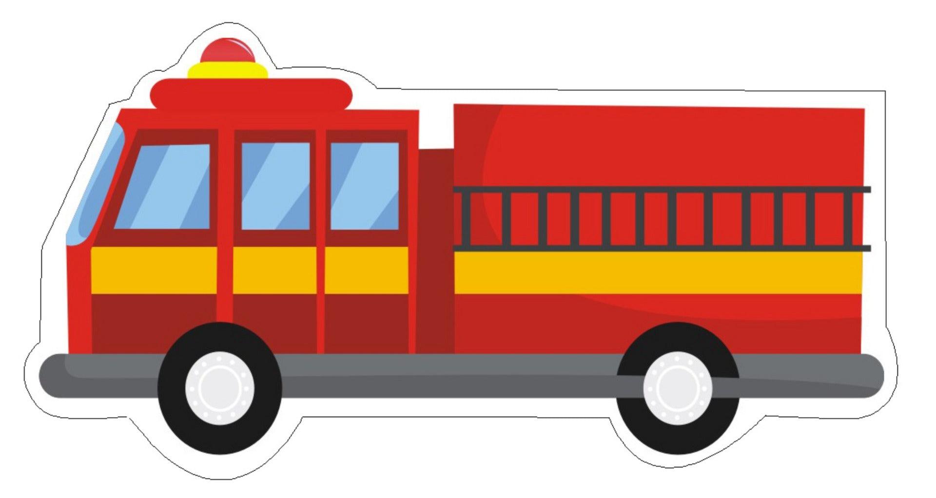Fire Truck Theme Cutouts THEME PARTIES Pretty UR Party   