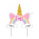 Unicorn Age Cake Topper HANDCRAFTED Pretty UR Party   