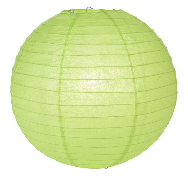 Green Round Paper Lamps 14" ALL PARTY SUPPLIES Pretty UR Party   