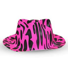 Pink Zebra Print Hat ALL PARTY SUPPLIES Pretty UR Party   