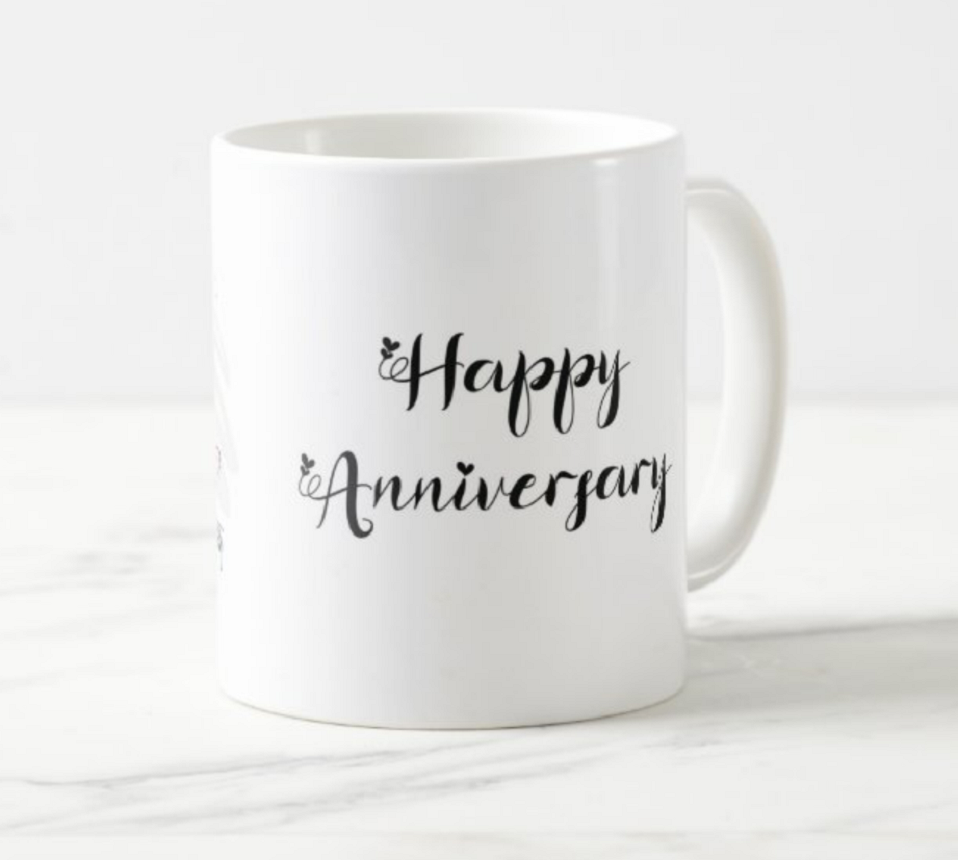 Happy Anniversary Mug RETURN GIFTS Pretty UR Party   