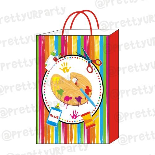 Art & Craft Party themed Khoi Bag / Pinata ALL PARTY SUPPLIES Pretty UR Party   