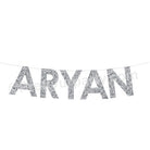 Name Bunting - Silver ALL PARTY SUPPLIES Pretty UR Party   