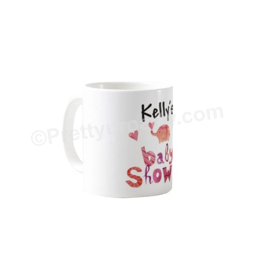 Personalized Baby Shower Mug BABY SHOWER Pretty UR Party   