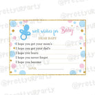 Baby Shower Well Wishes for baby BABY SHOWER Pretty UR Party   