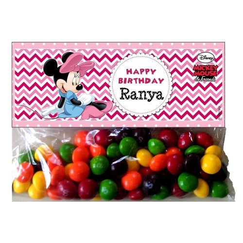 Minnie Mouse Treat Bag Toppers THEME PARTIES Pretty UR Party   