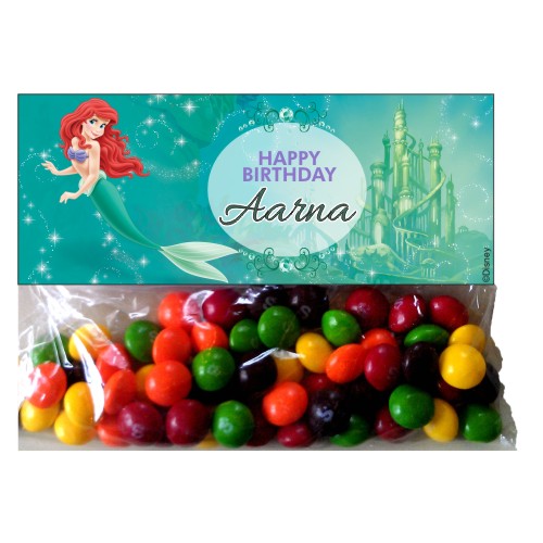 Ariel the Mermaid Treat Bag Toppers THEME PARTIES Pretty UR Party   