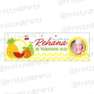Personalized Tutti Fruity Theme Banner 30in ALL PARTY SUPPLIES Pretty UR Party   