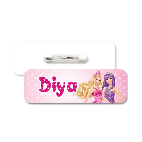 Barbie name plate hot sale