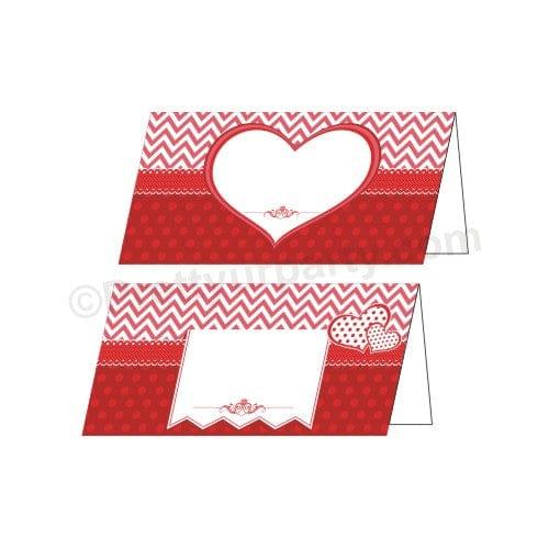 Be Mine Theme Food Labels / Buffet Table Cards ALL PARTY SUPPLIES Pretty UR Party Default Title  