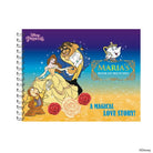Disney Belle themed Personalised Sketchbook PERSONALISED Pretty UR Party   
