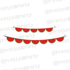 Watermelon Bunting ALL PARTY SUPPLIES Pretty UR Party Default Title  
