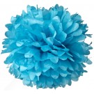 Blue Tissue Paper Pom Poms 16" DECORATIONS Pretty UR Party   