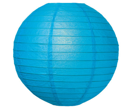 Blue Round Paper Lamps 16" ALL PARTY SUPPLIES Pretty UR Party   