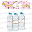 Tea Party Water Bottle Labels THEME PARTIES Pretty UR Party Default Title  