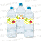 Tutti Fruity Theme Water Bottle Labels THEME PARTIES Pretty UR Party   