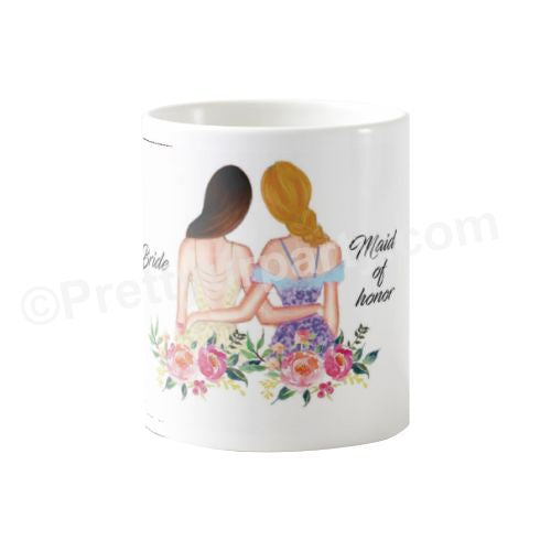 Personalized Made Of Honour Bridal Shower Mug ALL PARTY SUPPLIES Pretty UR Party   