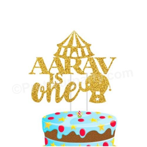 Carnival Theme Cake Topper PRETTY UR PARTY carnival-theme-cake-topper-pretty-ur-party