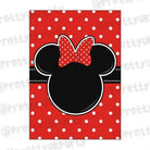 Red Minnie Mouse Inspired Centerpieces - Pack of 2 THEME PARTIES Pretty UR Party Default Title  