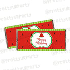 Watermelon Theme Chocolate Wrappers THEME PARTIES Pretty UR Party Default Title  