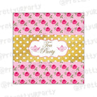 Tea Party Chocolate Wrappers THEME PARTIES Pretty UR Party Default Title  