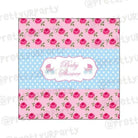 Shabby Chic Chocolate Wrappers BABY SHOWER Pretty UR Party Default Title  