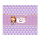 Sofia the first Enchanted Garden Party Chocolate Wrappers THEME PARTIES Pretty UR Party Default Title  