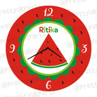 Personalised Watermelon Theme Clock THEME PARTIES Pretty UR Party   