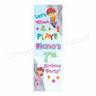 Climbing Theme Door Banner THEME PARTIES Pretty UR Party   