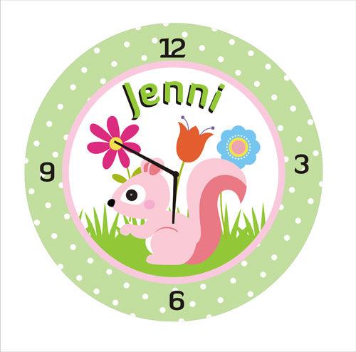 Personalised Garden Clock THEME PARTIES Pretty UR Party   