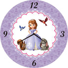 Personalised Sofia the first Enchanted Garden Party Clock THEME PARTIES Pretty UR Party Default Title  