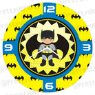 Personalised Batman Inspired Clock THEME PARTIES Pretty UR Party Default Title  
