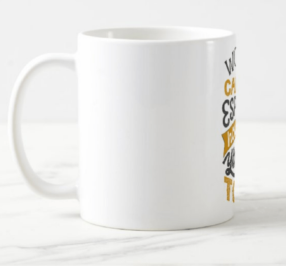 Words Cannot Espresso Coffee Mug RETURN GIFTS Pretty UR Party   