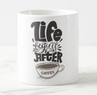 Life Begins After Coffee Mug RETURN GIFTS Pretty UR Party   