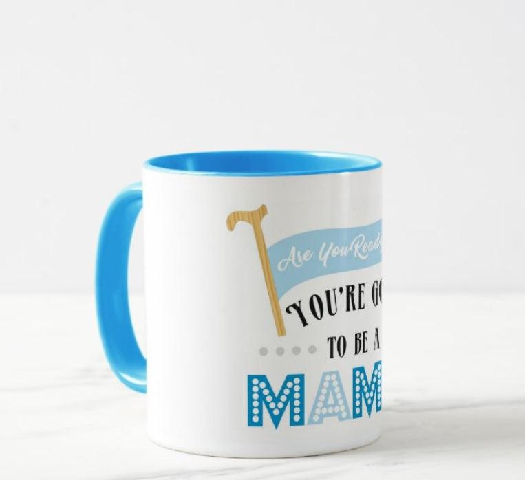 Are Your Ready to be Mama - Blue BABY SHOWER Pretty UR Party   