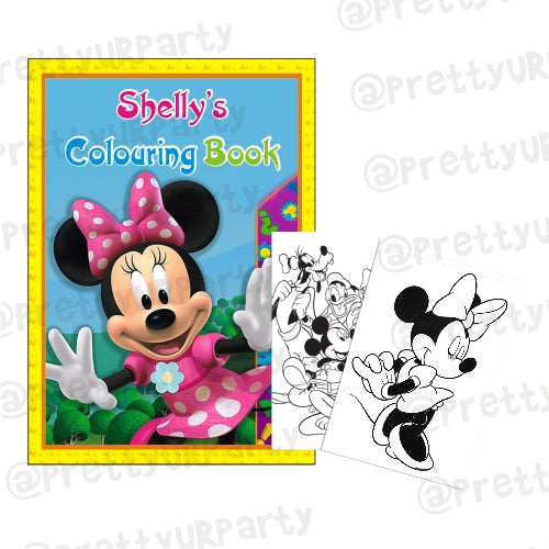 Minnie Mouse Clubhouse Colouring Book – PRETTY UR PARTY