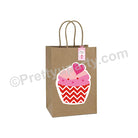 Cupcake Gift Bags - Pack of 10 ACCESSORIES Pretty UR Party   